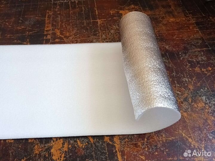 Коврик туристический фольгированный новый