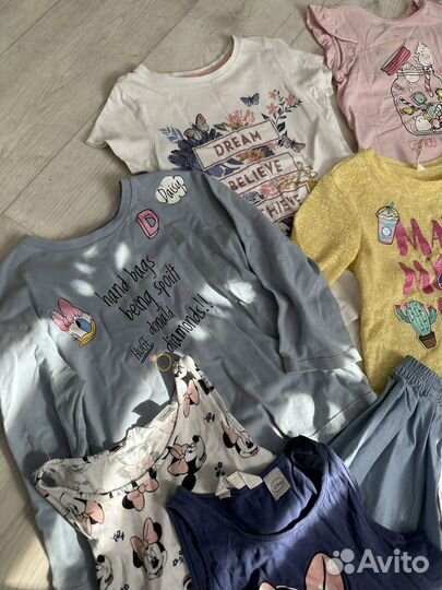Вещи пакетом на девочку 116-122