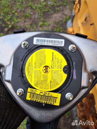 Airbag подушка безопасности Chevrolet viva