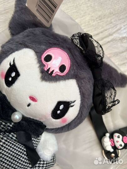 Новая мягкая игрушка аниме,плюшевый зайка, Kuromi