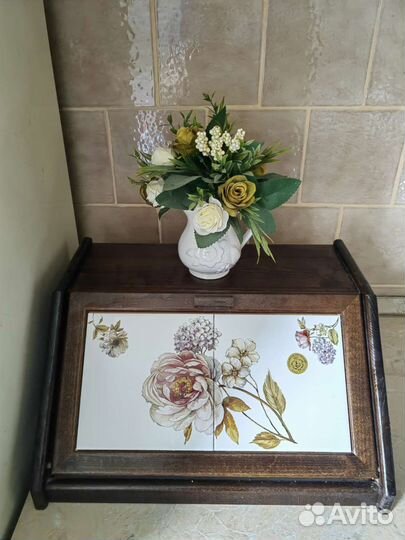 Хлебница деревянная серия 