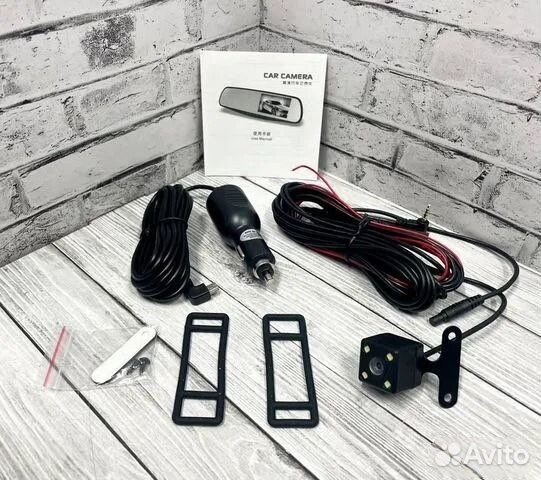 Видеорегистратор зеркало Pioneer 3 в 1