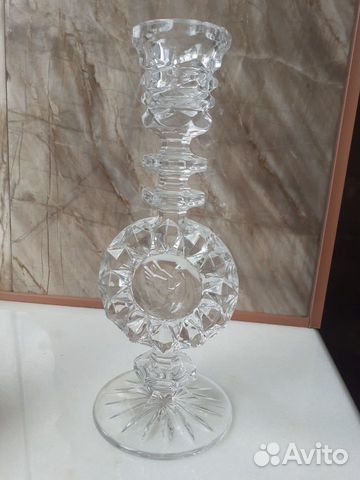 Подсвечник хрустальный