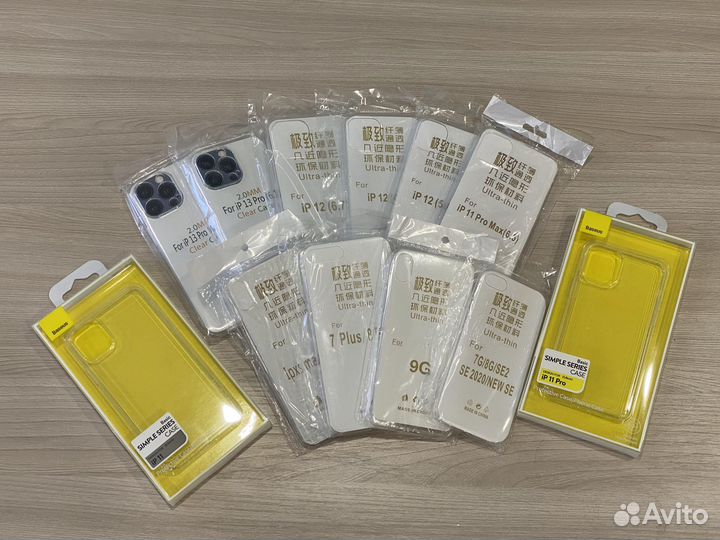 Чехол силиконовый на iPhone любой модели