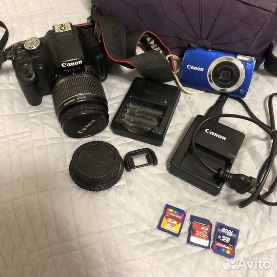 Зеркальный фотоаппарат Canon 500d