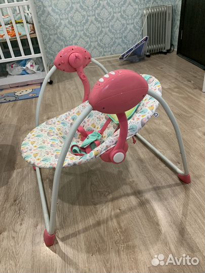 Детские электронные качели для новорожденных