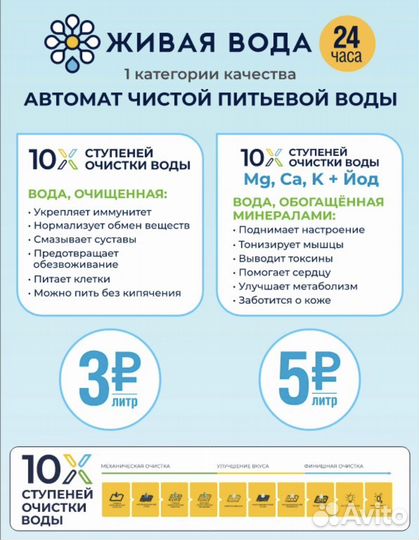 Живая вода на розлив