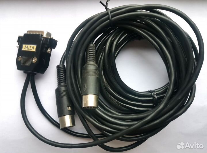 Миди кабель: порт игрового джойстика