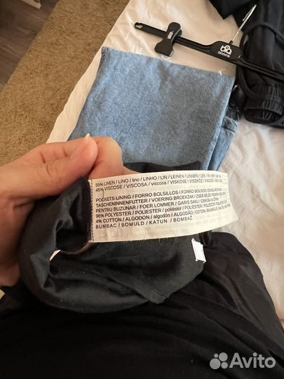 Льняные шорты mango, 42-44