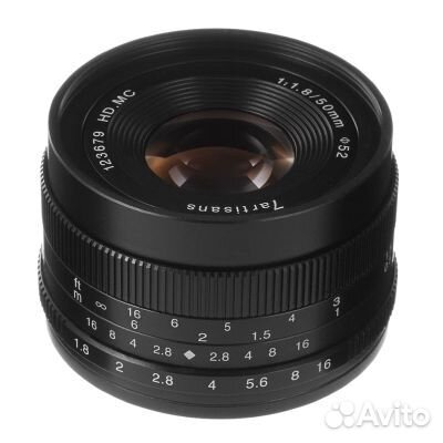 Объектив 7Artisans 50mm F1.8 Fuji FX Mount