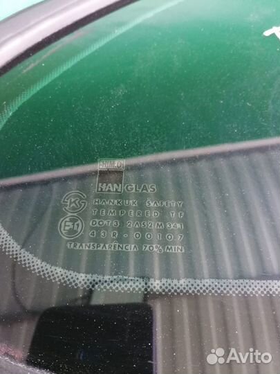 Форточка задняя правая Hyundai Tiburon 1996-99