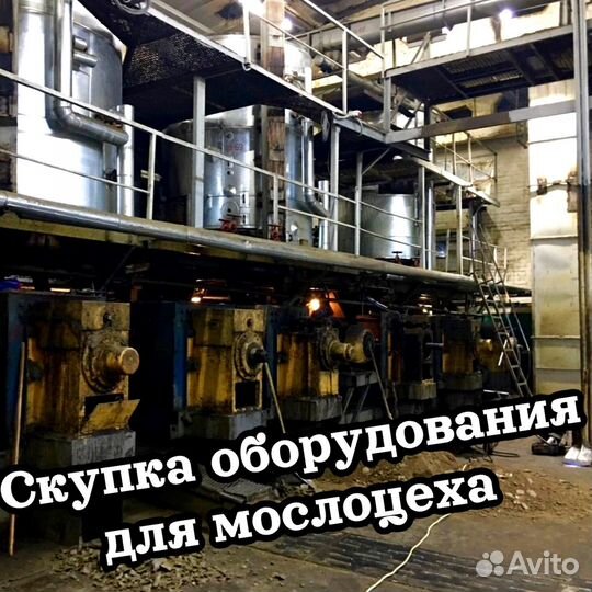 Скупка оборудования для маслоцеха и маслозавода