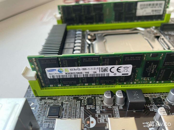 Новый Комплект x79+e5 2650v2+32гб (в наличии)