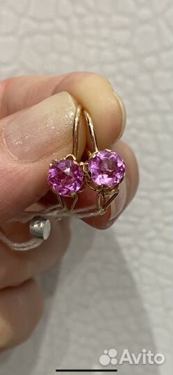 Серьги 583