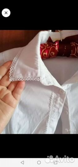 Школьная форма рубашка для девочки