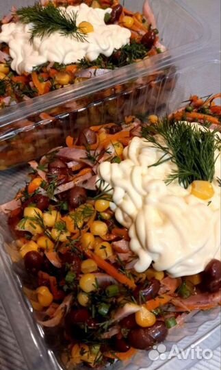 Салаты домашние на заказ