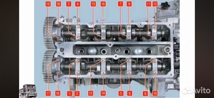 Головка гбц ford focus