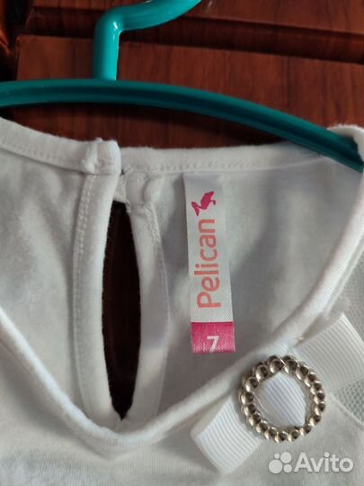 Блузка школьная для девочки размер 7