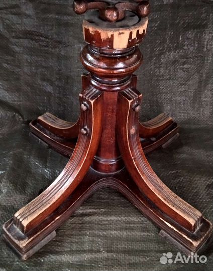 Стул для игры на пианино Войцехов до 1917г