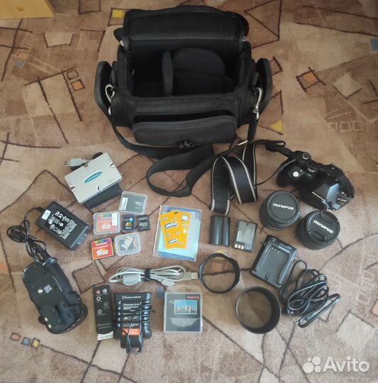 Olympus E-520 Double kit 14-42mm/40-150mm