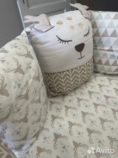 Бортики в детскую кроватку