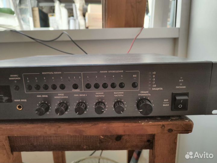 LPA-LX240, трансляционный микшер-усилитель