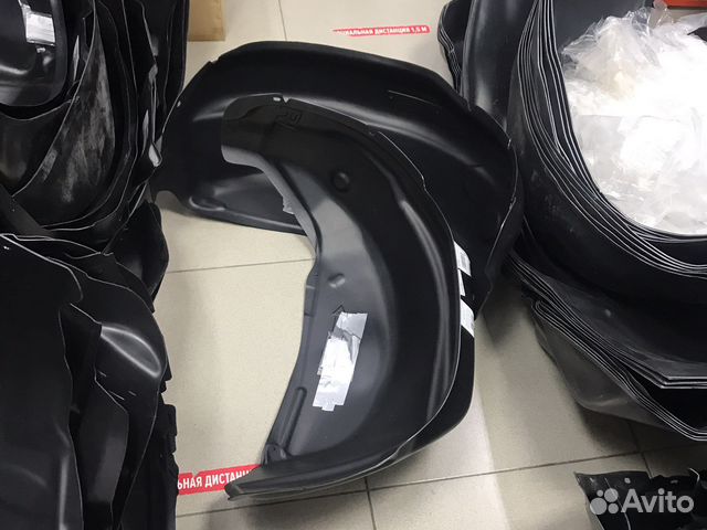 Подкрылки задние Toyota Land Cruiser Prado 150