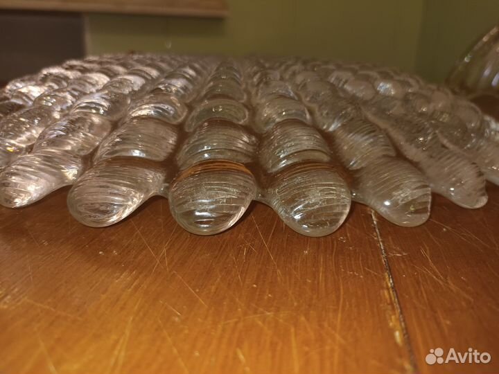 Блюдо Солнце,закалён.стекло,для фруктов и сладости