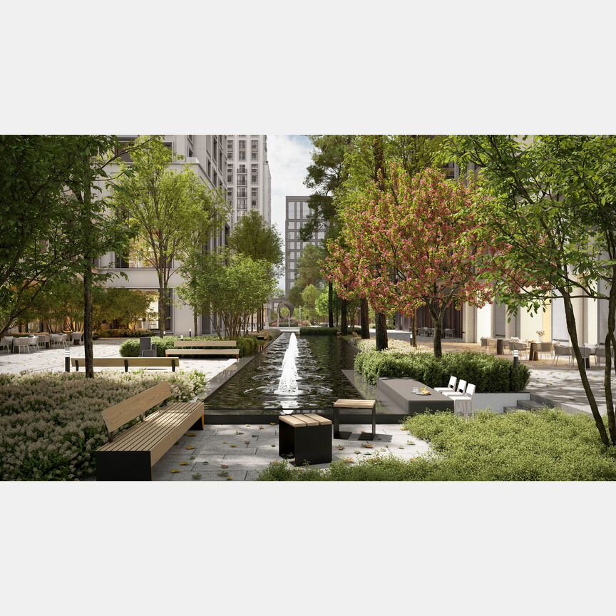 2-к. квартира, 84,9 м², 12/27 эт.