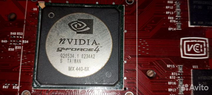 Видеокарта NVidia Geforce 4 mx440-8x