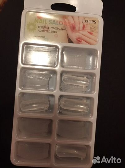 Типсы для наращивания ногтей
