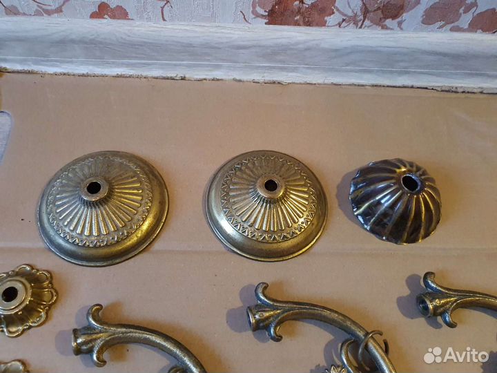 Люстра из бронзы СССР