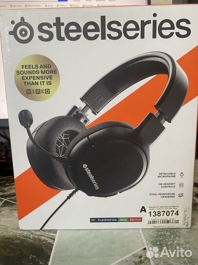 Наушинки Steelseries Arctis 1
