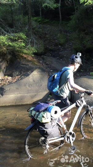 Велозапчасти. Сумка-штаны баул, флягодердатели