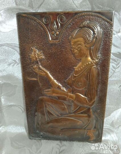 Чеканка медная СССР