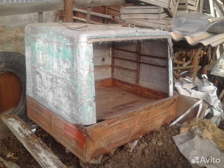 Кузов будка алюминевая мотороллера 