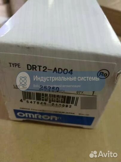 Аналоговый модуль Omron DRT2-AD04