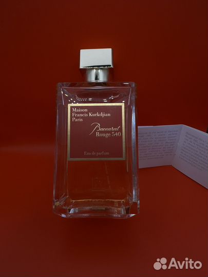 Baccarat rouge 540 200мл духи
