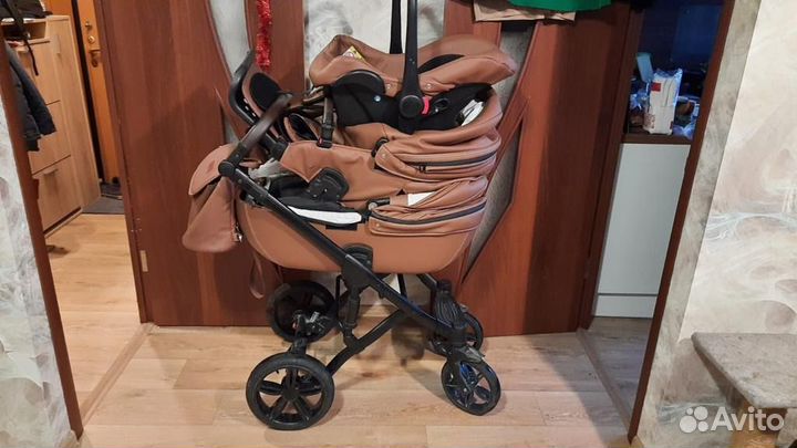 Коляска 3 в 1 verdi mocca