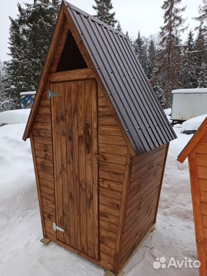 Дачные деревянные туалеты