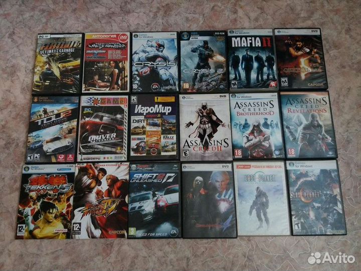 Компьютерные Игры (87дисков)