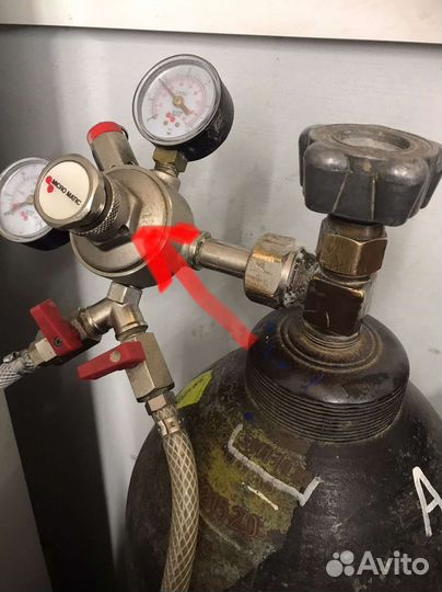 Кислородный баллон для пива