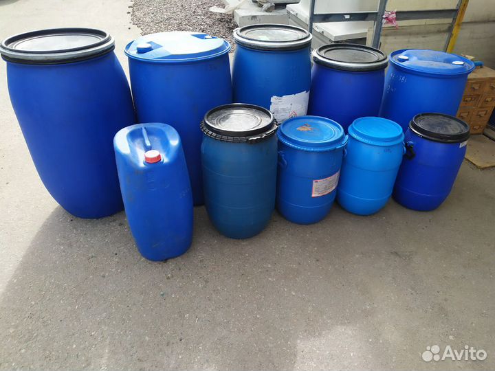 Пластиковые 225л. бочки-ёмкости, разный объëм