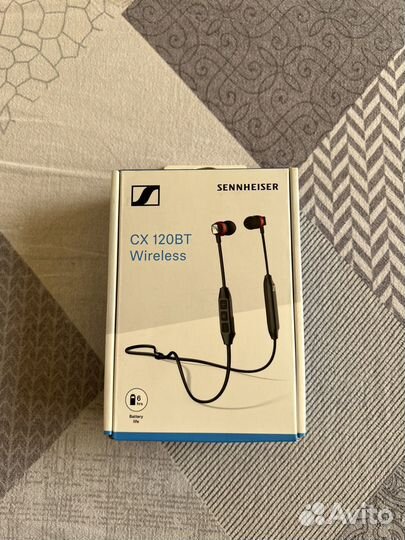 Bluetooth наушники Sennheiser CX 120BT Wireless