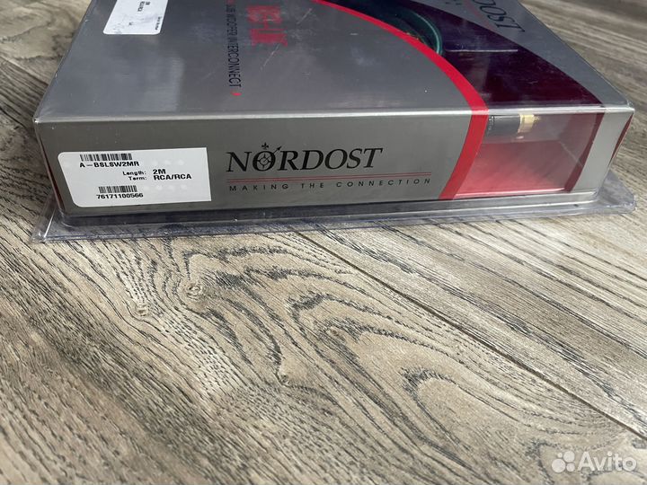 Кабель межблочный Nordost Bass Line SUB RCA 2.0m