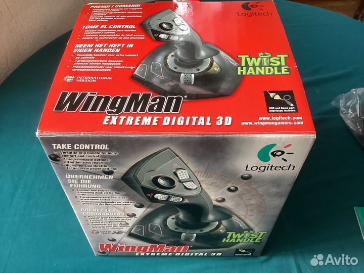 Джойстик Logitech Force 3D Pro Wing Man Extreme 3D