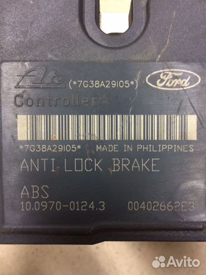 Блок ABS Mazda 3 BK