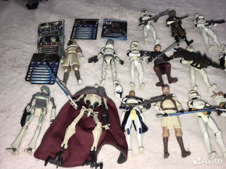 Коллекционные фигурки star wars (звёздные воины)