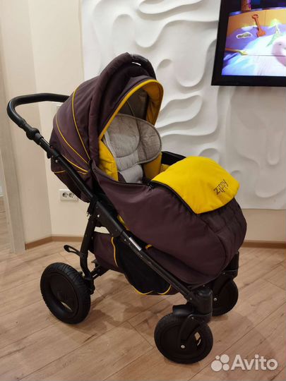 Прогулочная коляска 3 в 1 б/у, Zippy Sport