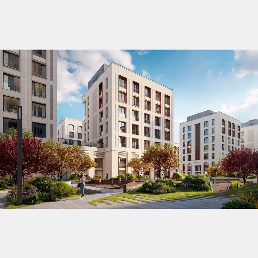 2-к. квартира, 71,7 м², 12/19 эт.